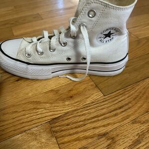 Converse High-Top platform Sneakers - white